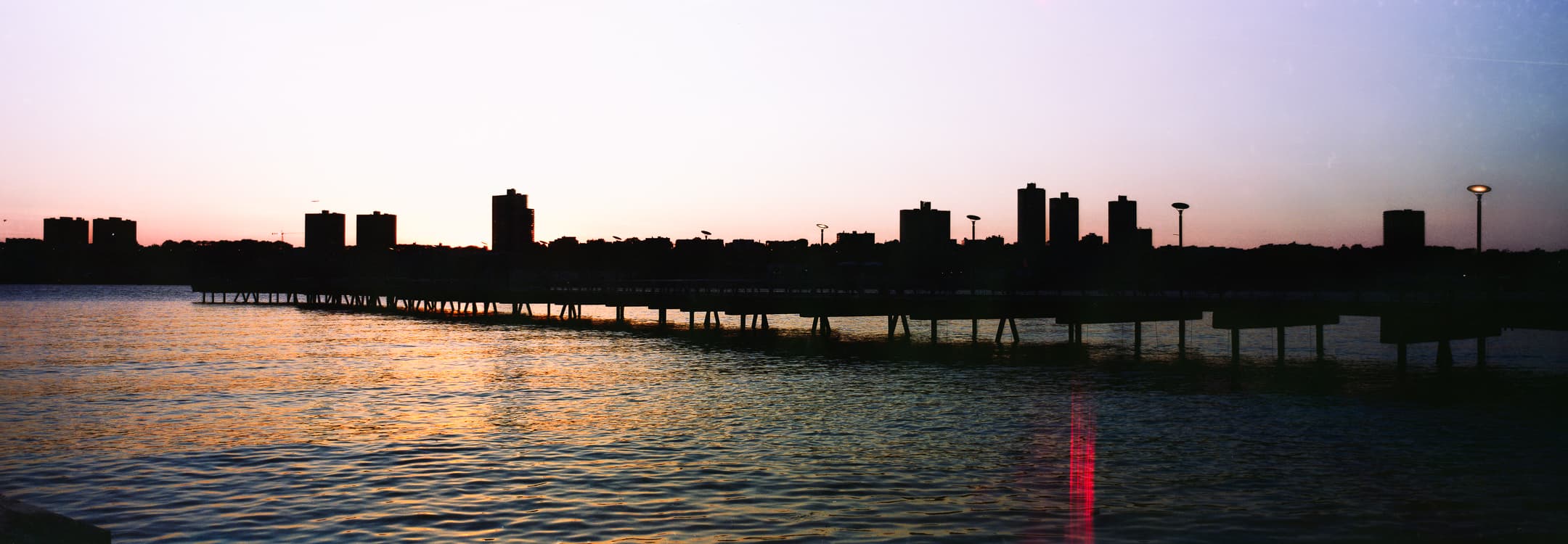 NYC Hudson River Panoramic Wallpapers